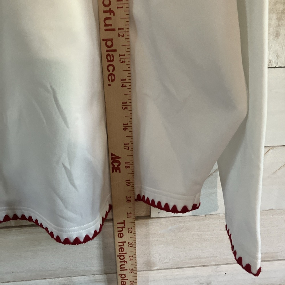 Tuckernuck Sport Sweatshirt Size XS/S White Hoodie Pullover Active - Picture 4 of 6